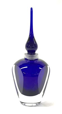 Vintage Art Glass Perfume Bottle