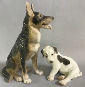 Vintage Bing & Grondahl Porcelain Dog Figures