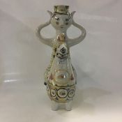  Vintage Bjørn Wiinblad Man on a Horse Figural Candle Holder