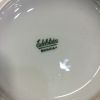Vintage Blue Porcelain Vase with Sterling Silver Overlay