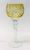 Vintage Bohemian Crystal Hock Wine Glasses