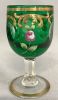 Vintage Bohemian Decanter & Glasses, Mid 20th Century