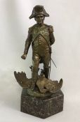 Vintage Bronze Sculpture of Napoleon