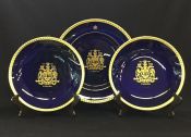 Vintage Canadian 1967 Centennial Commemorate Plates