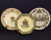 Vintage Canadian Commemorative Plates