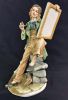 Vintage Capodimonte Porcelain Sculpture of an Artist
