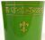 Vintage Cased Glass Jug and Tumblers In Green