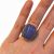 Vintage Chalcedony and Diamond Ring