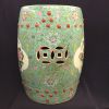 Vintage Chinese Barrel Shaped Ceramic Garden Stool / Side Table