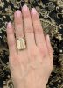 Vintage Citrine Solitaire Ring