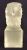 Vintage Clear & Frosted Glass Hood Ornament Sculpture