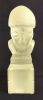 Vintage Clear & Frosted Glass Hood Ornament Sculpture