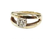 Vintage Diamond Solitaire Ring