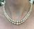 Vintage Double Strand Graduated Cultured Pearl Necklace