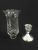 Vintage Duchin Sterling Silver Candlesticks with Removable Glass Hurricane Shades