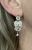 Vintage Emerald and Seed Pearl 9kt. Earrings
