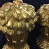 Vintage Gilded Terracotta Lamp Bases