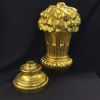 Vintage Gilded Terracotta Lamp Bases