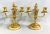 Vintage Gilt Metal 3 Arm Candelabra