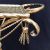 Vintage Gilt Metal Cart (Bar/Tea)