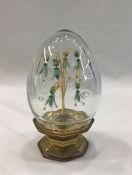 Vintage Glass Egg