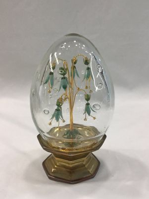 Vintage Glass Egg