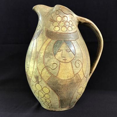 Vintage Harlander Earthenware Jug