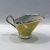 Vintage Hutschenreuther Silver Overlay on a Yellow Porcelain Three Piece Coffee Set