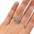 Vintage Inspired Diamond Cluster Ring
