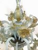 Vintage Murano Glass 5 Light Candelabra
