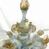 Vintage Murano Glass 5 Light Candelabra