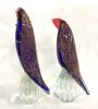 Vintage Murano Glass Toucans, Italy circa 1960s