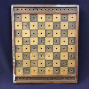 Vintage Pegged Games Board