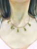 Vintage Peridot and Pearl Necklace