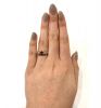Vintage Pink Sapphire and Diamond Ring