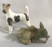 Vintage Royal Copenhagen Dog Figures