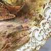 Vintage Royal Crown Derby Cabinet Plate Of Two Woodcocks
