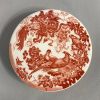 Vintage Royal Crown Derby Red Aves Covered Ginger Jar