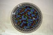 Vintage Royal Doulton Hydrangea Blue Pattern Rack Plate