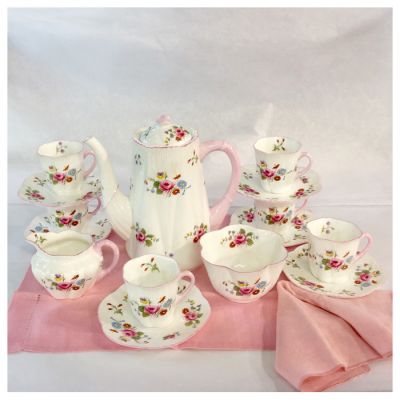 Shelley China Coffee Set