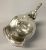 Vintage Silver Coal Scuttle Form Sugar Bowl and Scoop