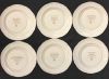 Vintage Spode “Wild Flowers” Hand Painted Luncheon Plates