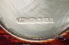Vintage Sterling Silver Bottle Coaster, Queen Elizabeth’s Golden Jubilee Year