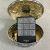 Vintage Sterling Silver Oval Jewel Box With Gilt Interior