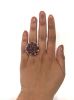 Vintage Tourmaline and Diamond Ring