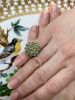 Vintage Turquoise Cluster Ring