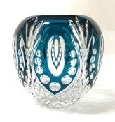 Vintage Val Saint Lambert Crystal Vase
