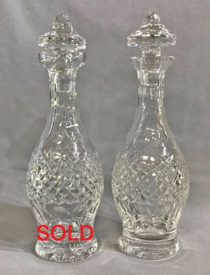 Vintage Waterford “Colleen” Wine Decanters