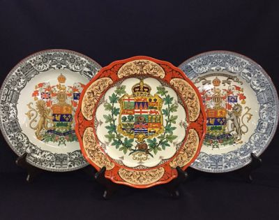 Vintage & Antique Wedgwood Canadian Commemorative Plates