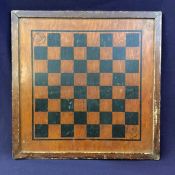 Vintage Painted Chessboard